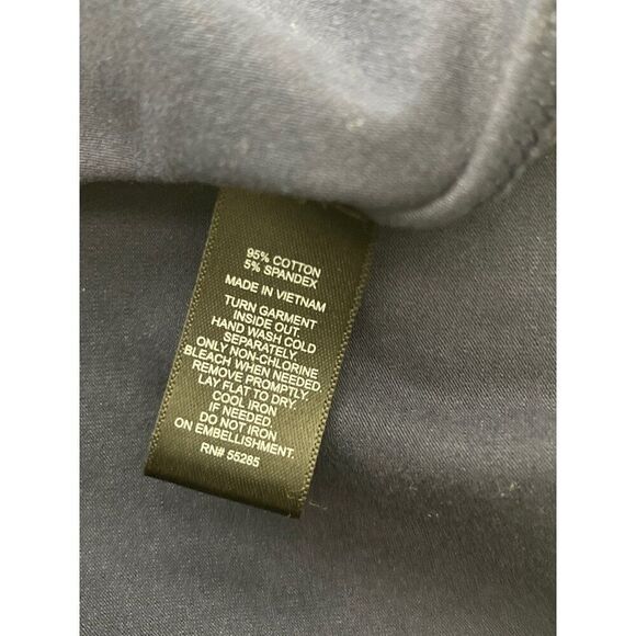 Express Women Navy Blue Aztec Sequin Bodycon Dress Size L - Picture 8 of 9